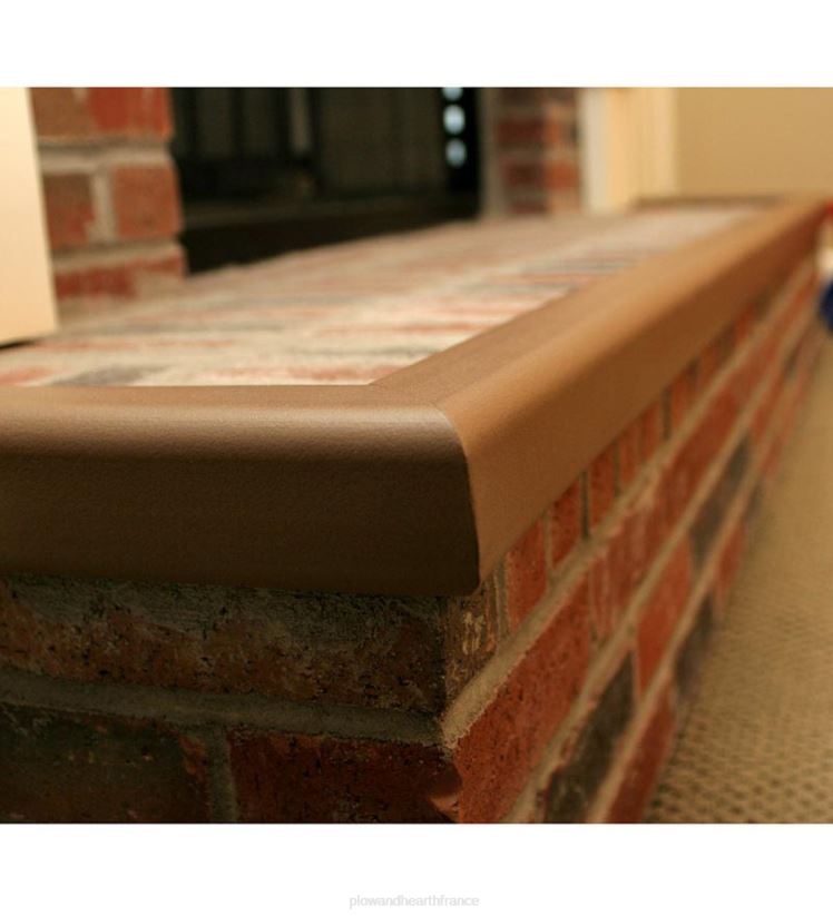 Plow & Hearth cheminée kit de protection à dos adhésif - noir 0BNZ2833