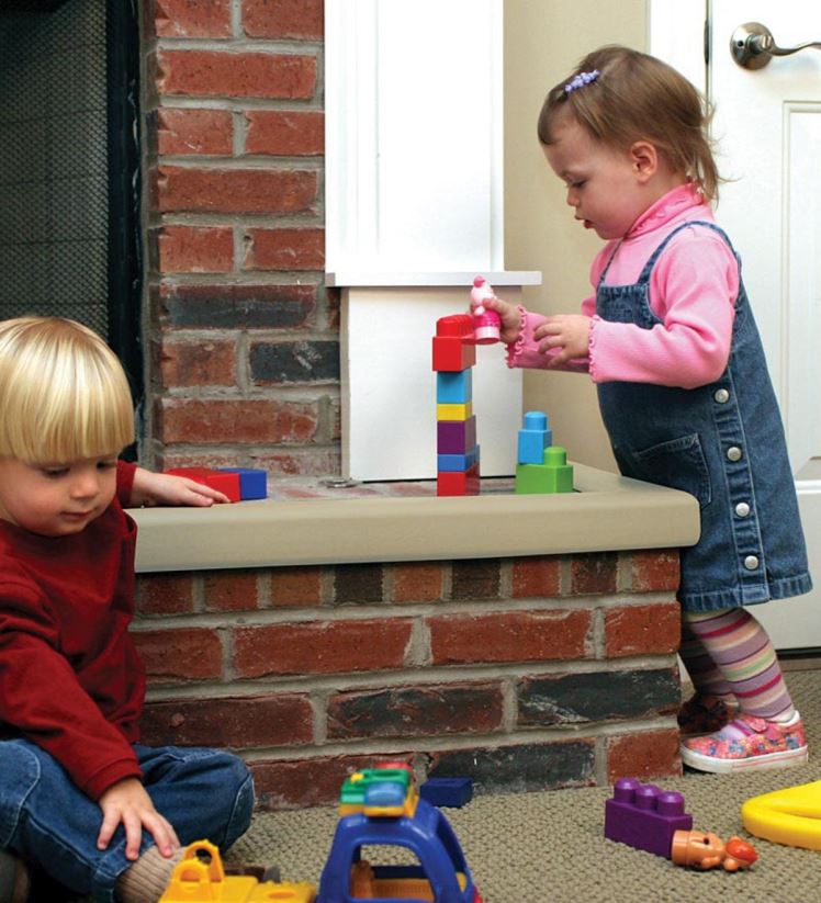 Plow & Hearth cheminée protection à support en métal ignifuge - noir 0BNZ2834