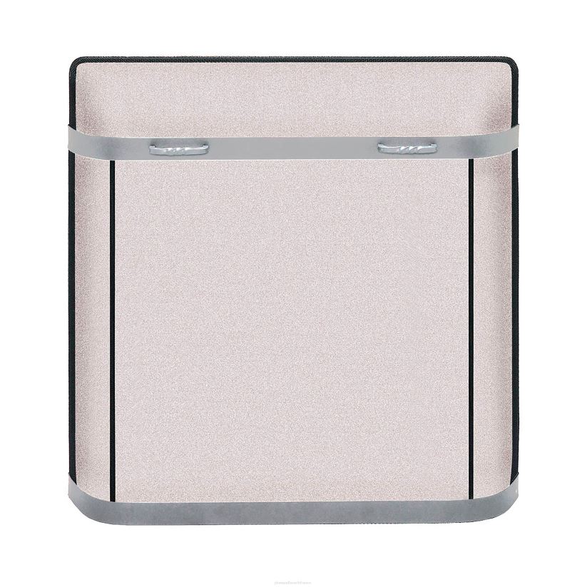 Plow & Hearth cheminée Pare-étincelles de série Medium Custom Iron - 1 501 à 2 300 pouces carrés - noir 0BNZ2917