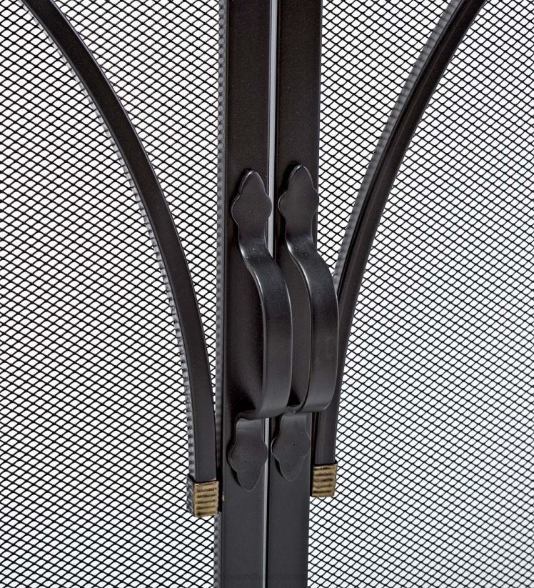 Plow & Hearth cheminée écran de cheminée Winchester avec portes 0BNZ2885