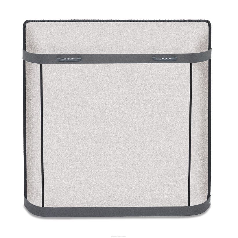 Plow & Hearth cheminée grand pare-étincelles série Custom Iron - 2 301 à 2 650 pouces carrés - noir 0BNZ2929