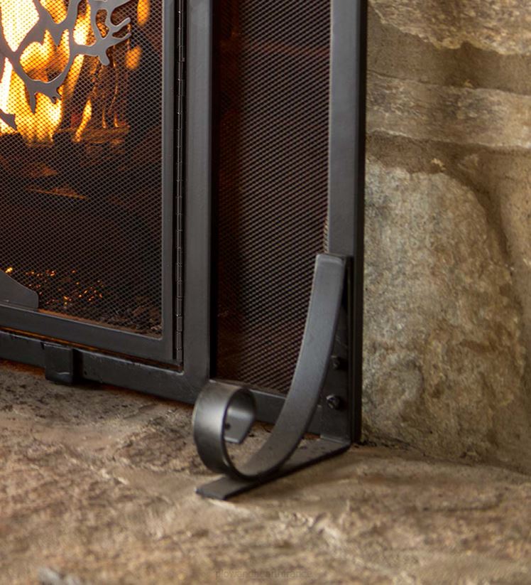 Plow & Hearth cheminée pare feu arbre de vie avec porte 0BNZ2870