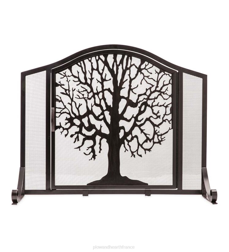 Plow & Hearth cheminée pare feu arbre de vie avec porte 0BNZ2870