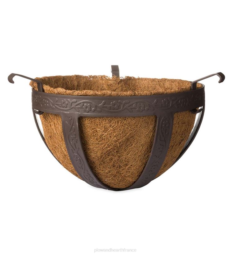 Plow & Hearth cour et jardin Obélisque de jardin en acier thermolaqué de 8' - cuivre antique 0BNZ3251