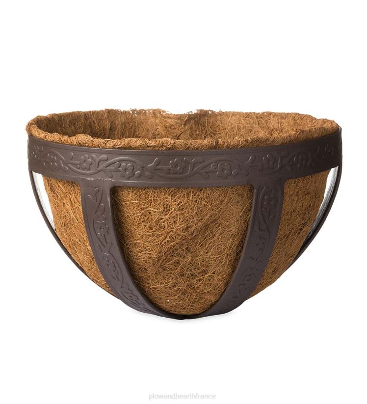 Plow & Hearth cour et jardin Obélisques de jardin et jardinière en acier thermolaqué 0BNZ59