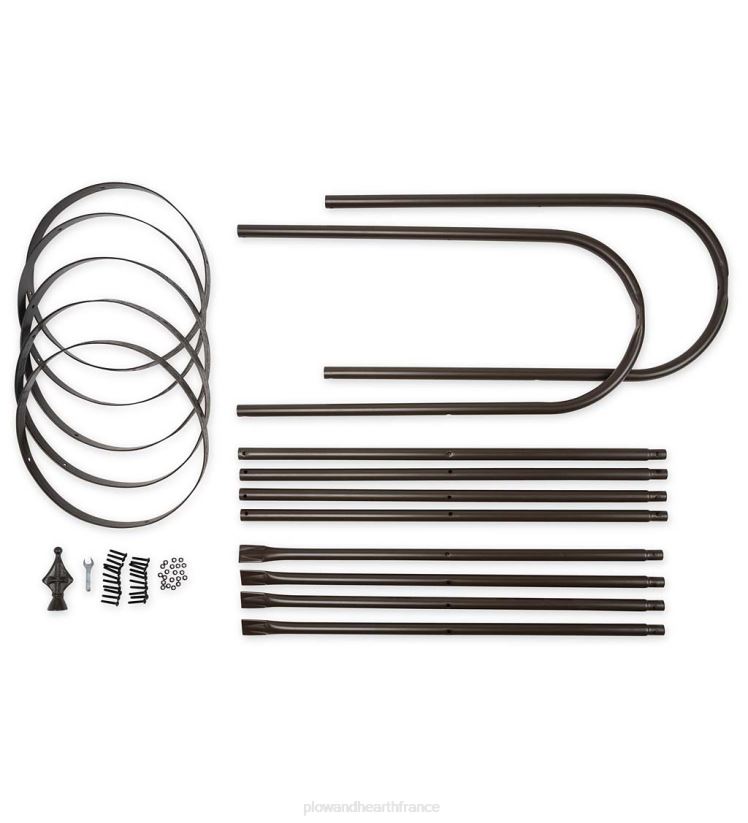 Plow & Hearth cour et jardin Obélisques de jardin et jardinière en acier thermolaqué 0BNZ59