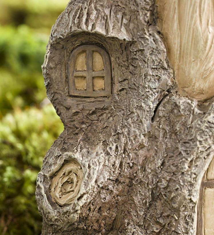 Plow & Hearth cour et jardin bain d'oiseaux de jardin de fées grandeur nature 0BNZ74