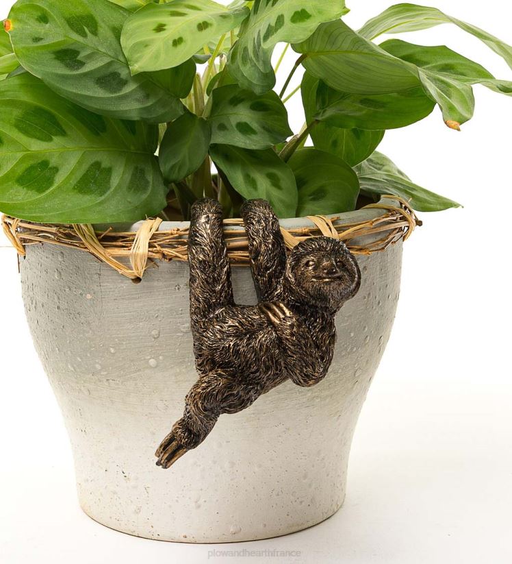 Plow & Hearth cour et jardin cintre de pot de copain de pot paresseux 0BNZ237