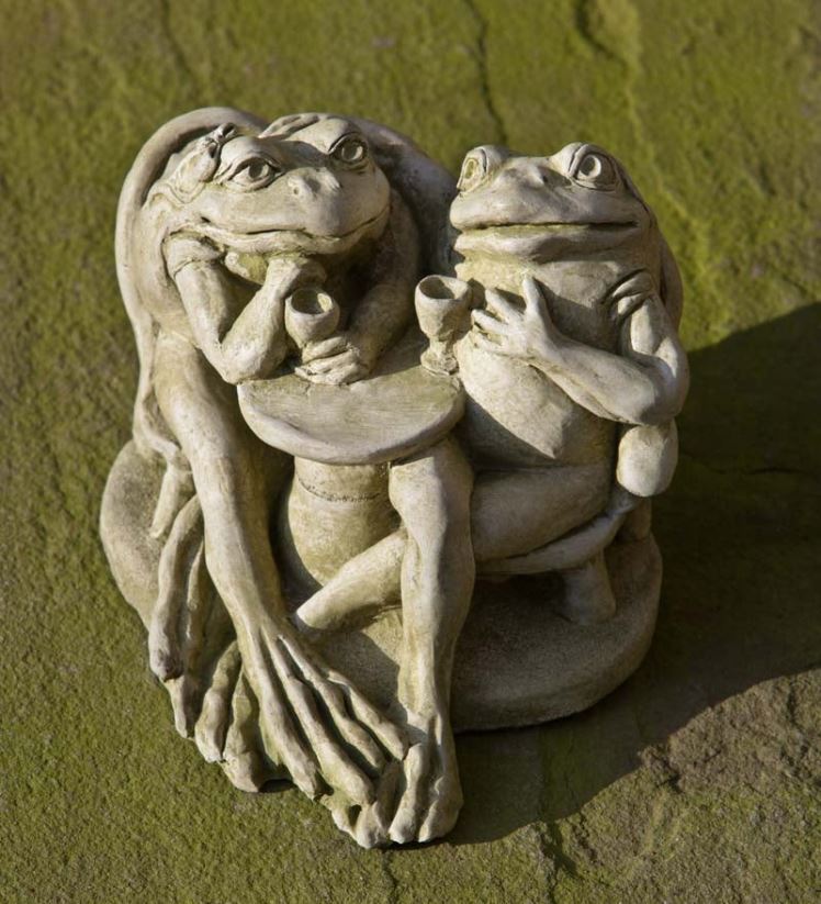 Plow & Hearth cour et jardin fabriqué en Amérique en pierre moulée à l'heure du vin 0BNZ94