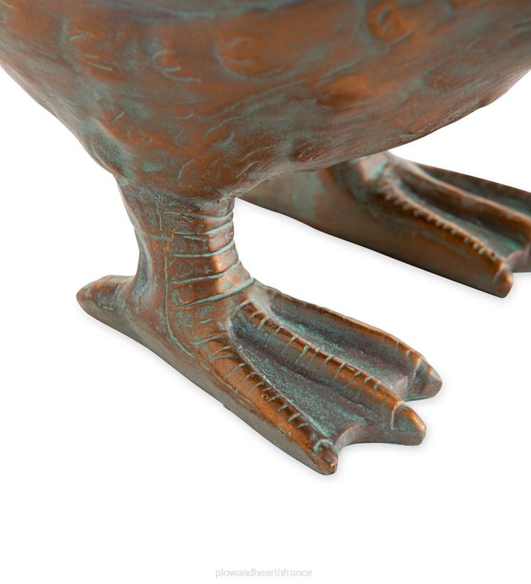 Plow & Hearth cour et jardin famille de canards avec mère et trois bébés, lot de 4 0BNZ92