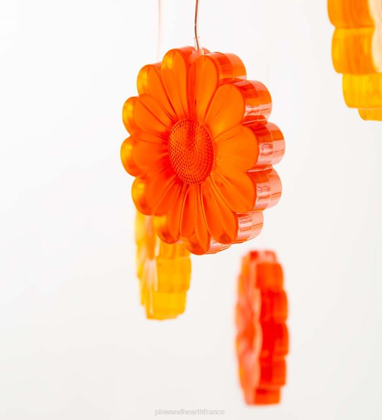 Plow & Hearth cour et jardin mobile solaire à couleurs changeantes avec tournesols 0BNZ373