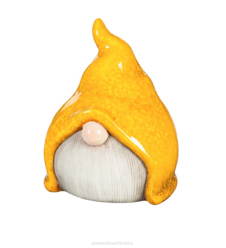 Plow & Hearth cour et jardin petits nains de jardin en céramique, lot de 3 0BNZ122