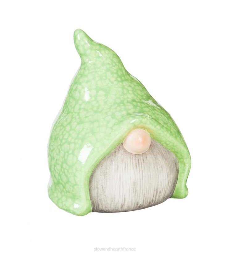 Plow & Hearth cour et jardin petits nains de jardin en céramique, lot de 3 0BNZ122