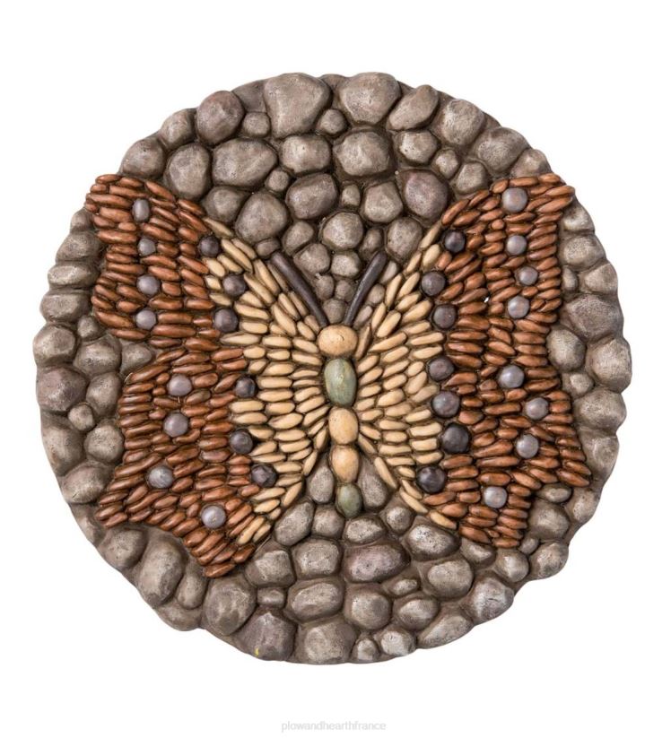 Plow & Hearth cour et jardin pierres de rocaille en résine, lot de 3 0BNZ89