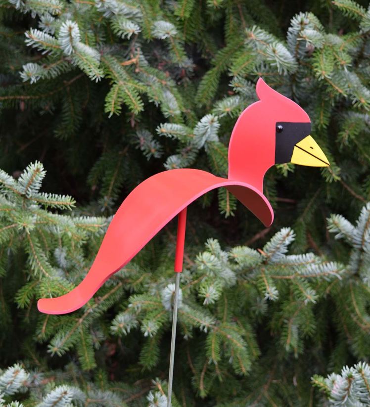 Plow & Hearth cour et jardin sculpture cardinale dansante 0BNZ115