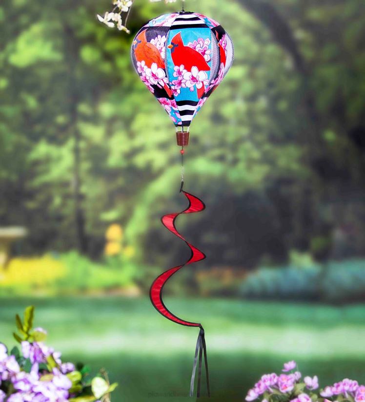 Plow & Hearth cour et jardin spinner de ballon de jardin de printemps - forsythia 0BNZ279