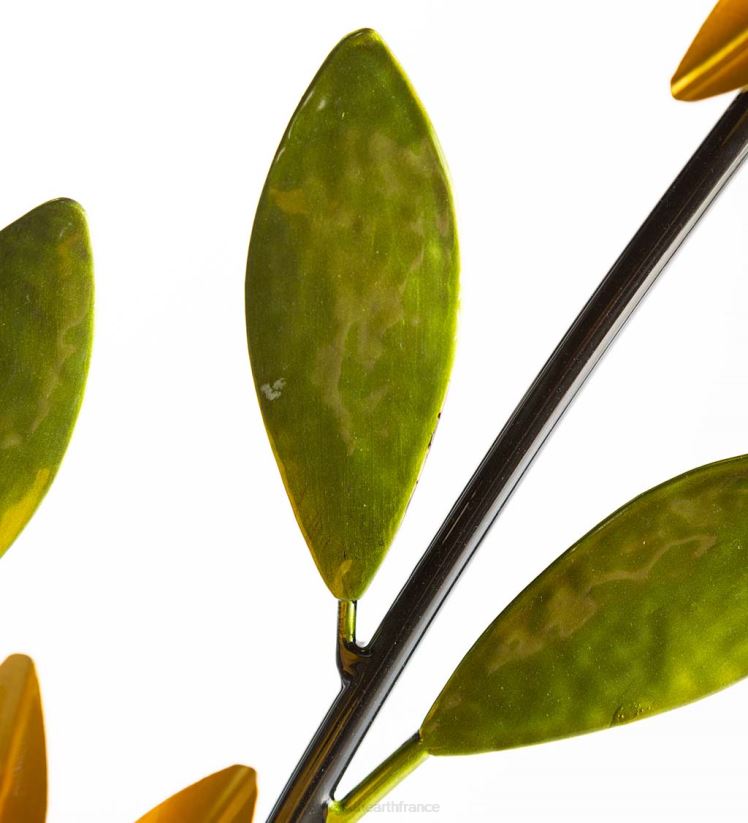 Plow & Hearth cour et jardin treillis de jardin en métal tournesol tournant 0BNZ242