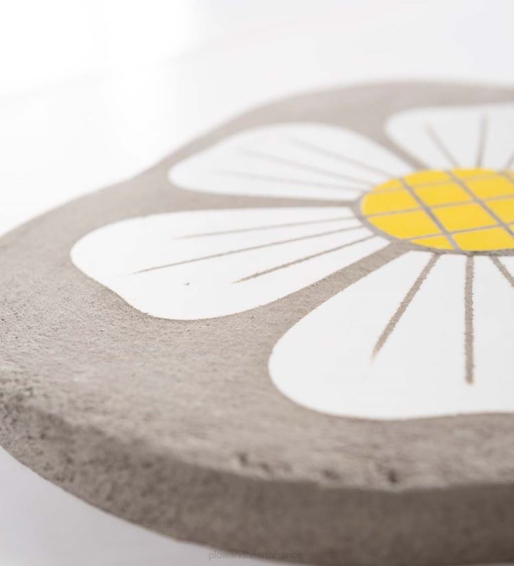 Plow & Hearth cour et jardin tremplin en mosaïque - rouge 0BNZ194