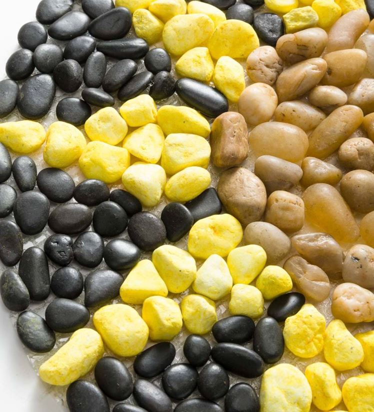 Plow & Hearth cour et jardin tremplins tournesol, lot de 3 0BNZ136