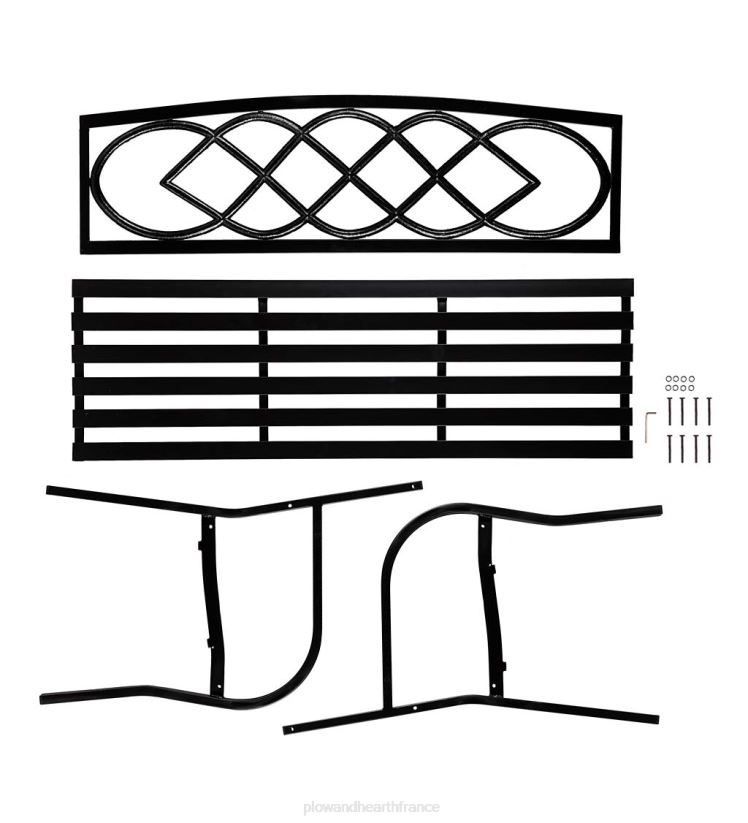 Plow & Hearth cour et jardin banc de jardin noeud celtique 0BNZ489