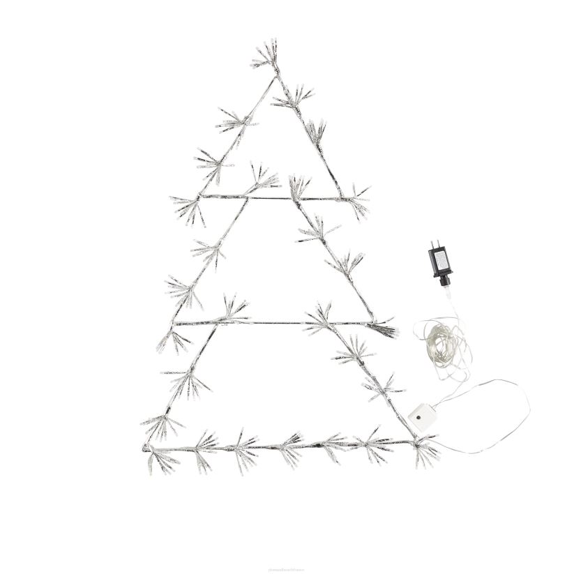 Plow & Hearth cour et jardin Décoration de vacances d'arbre de Noël éclairé électrique intérieur/extérieur 0BNZ26