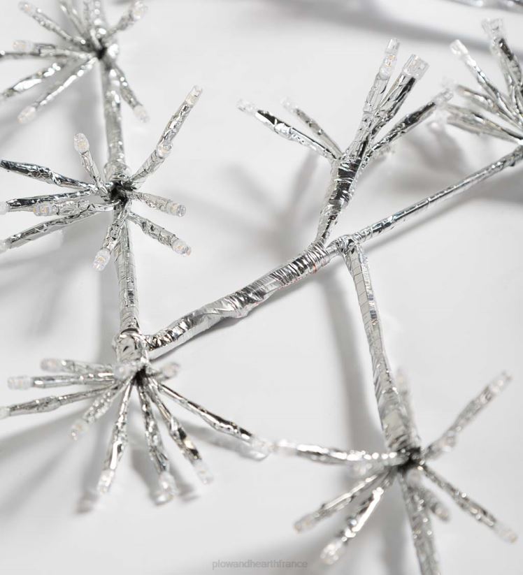 Plow & Hearth cour et jardin Décoration de vacances d'arbre de Noël éclairé électrique intérieur/extérieur 0BNZ26