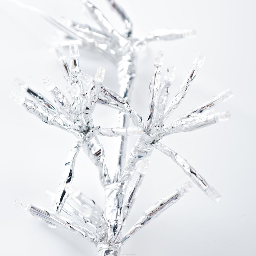 Plow & Hearth cour et jardin Décoration de vacances en forme de flocon de neige avec éclairage électrique intérieur/extérieur 0BNZ4