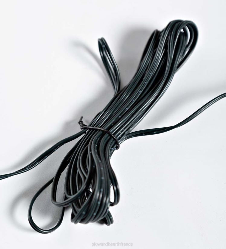 Plow & Hearth cour et jardin Guirlande lumineuse électrique intérieure/extérieure avec 500 LED blanc chaud ; 36'l 0BNZ38