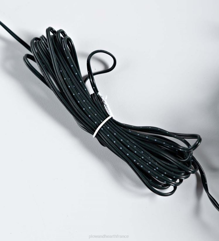 Plow & Hearth cour et jardin Lumières électriques intérieures/extérieures avec 768 LED blanc chaud ; 19'l 0BNZ34