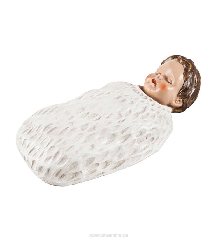 Plow & Hearth cour et jardin grandes statues de jardin de la Nativité solaire, lot de 3 0BNZ28