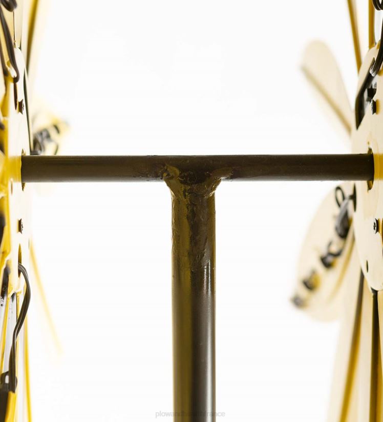 Plow & Hearth cour et jardin éolienne solaire tournesol 0BNZ184