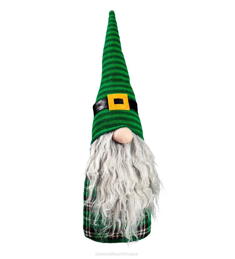 Plow & Hearth cour et jardin peluche st. gnome de la Saint-Patrick 0BNZ516
