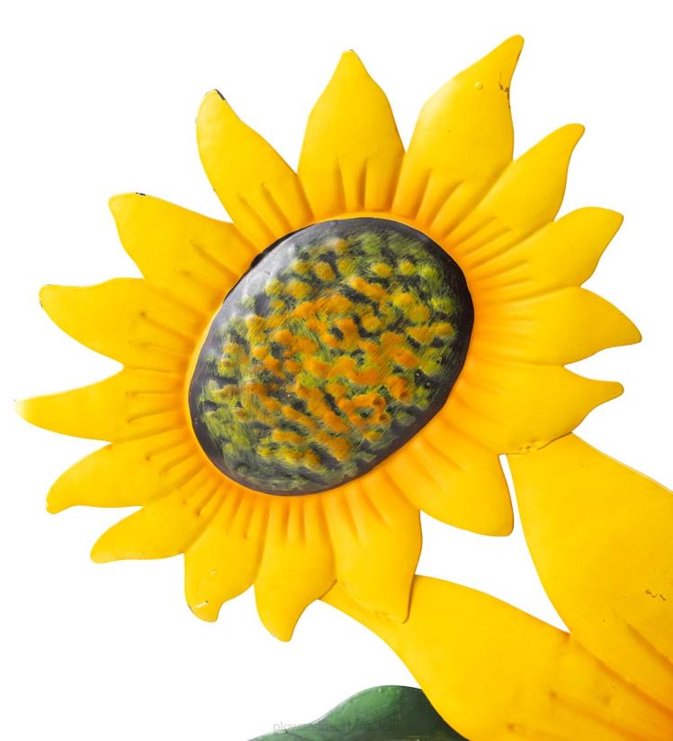 Plow & Hearth cour et jardin piquet en métal pour tournesol, citrouille et gourde 0BNZ327