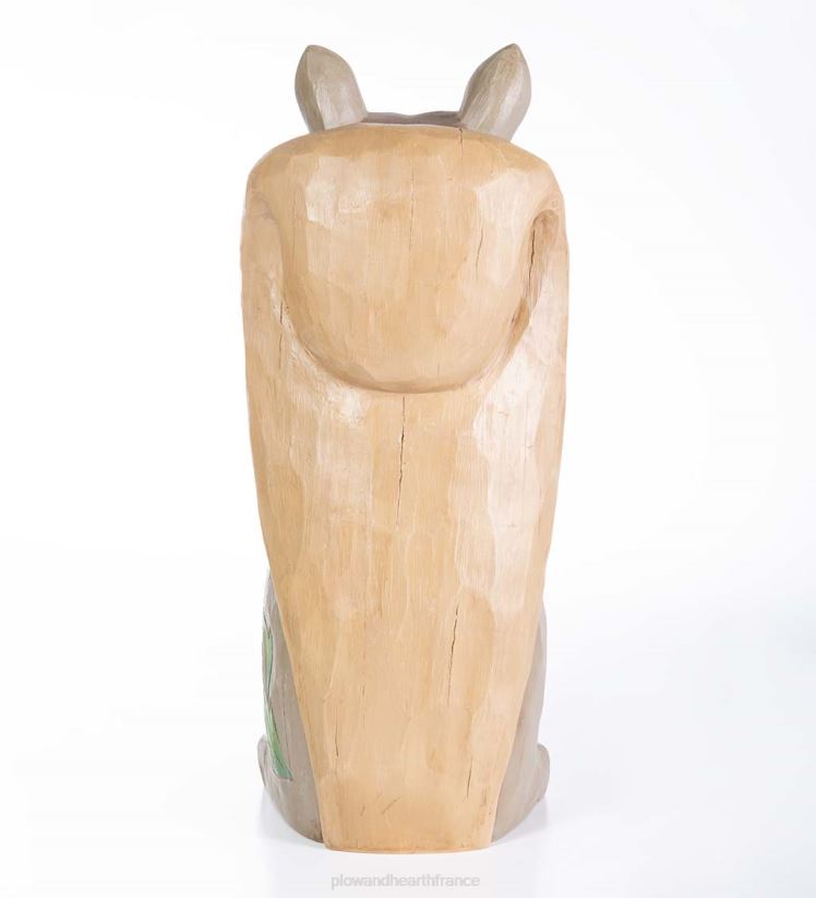 Plow & Hearth cour et jardin Statue courte d'écureuil éclairée intérieure/extérieure 0BNZ123