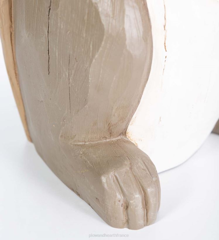 Plow & Hearth cour et jardin Statue courte d'écureuil éclairée intérieure/extérieure 0BNZ123