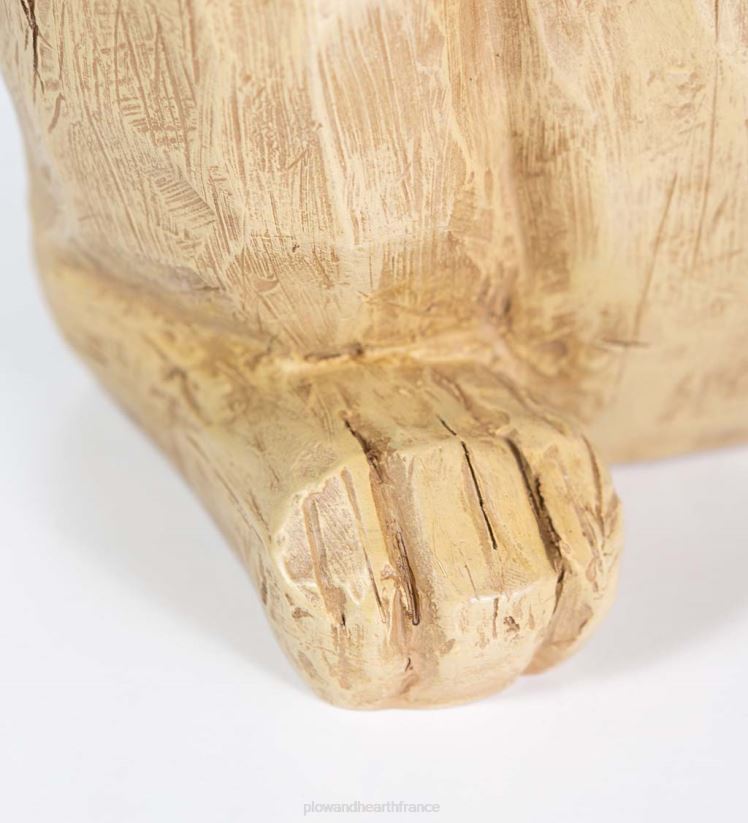 Plow & Hearth cour et jardin Statue courte de lapin éclairée intérieure/extérieure 0BNZ111