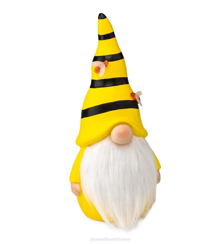 Plow & Hearth cour et jardin statue de gnome d'abeille intérieure/extérieure 0BNZ167