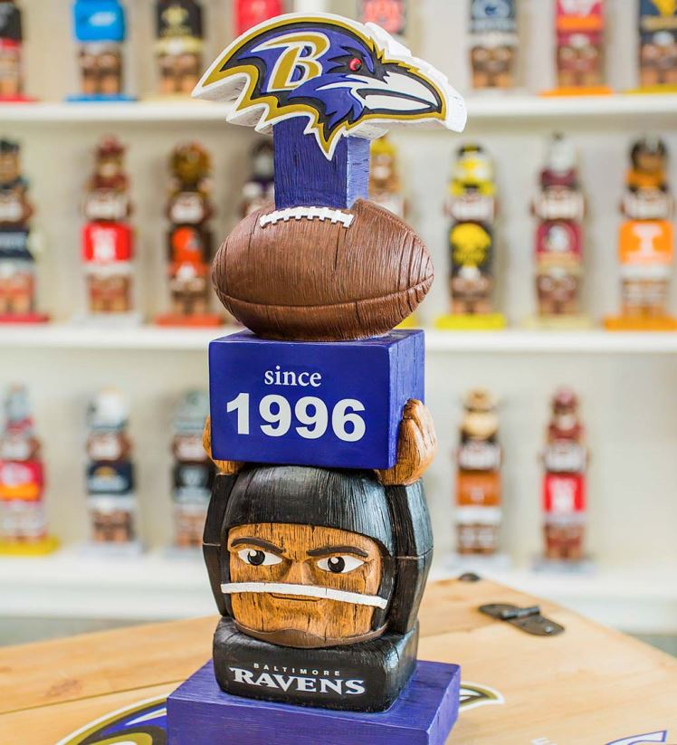 Plow & Hearth cour et jardin statue de jardin de football vintage - Packers de Green Bay 0BNZ421