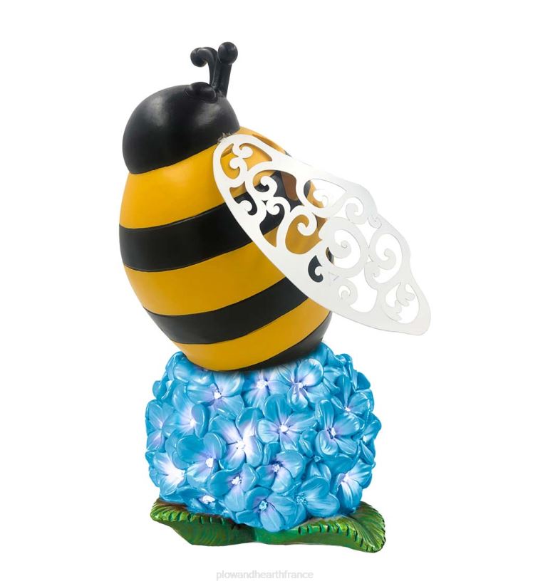 Plow & Hearth cour et jardin statue de jardin solaire anti-insectes - gnome 0BNZ227