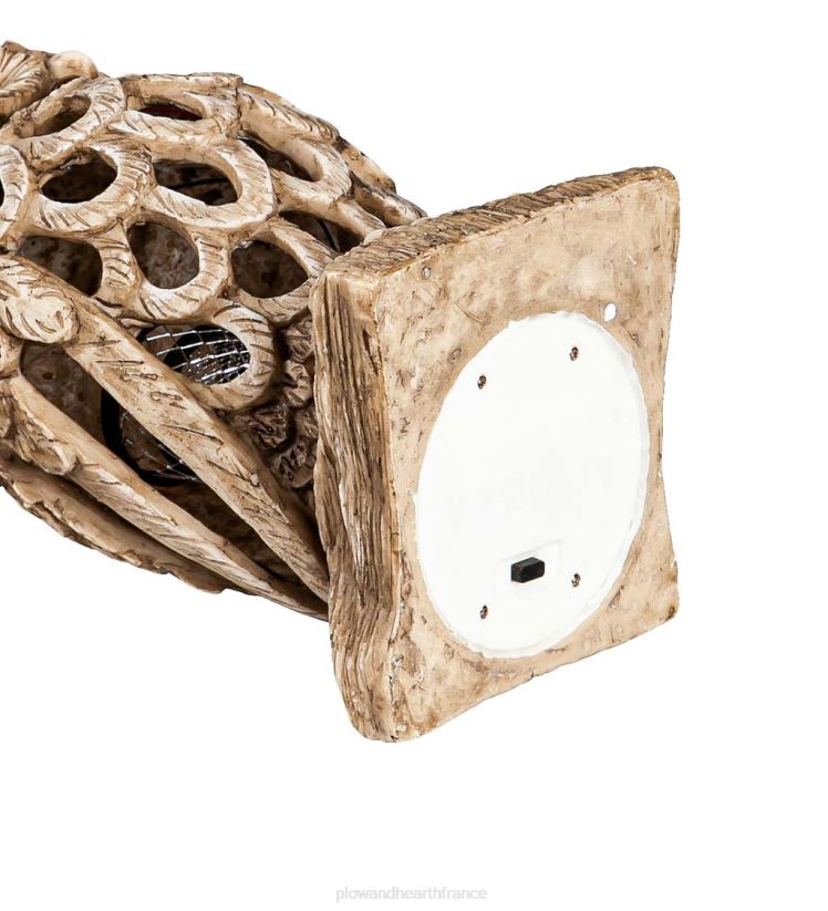 Plow & Hearth cour et jardin statue de jardin solaire anti-insectes - gnome 0BNZ227