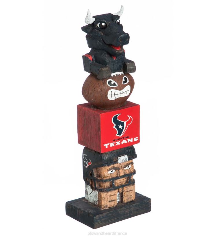 Plow & Hearth cour et jardin statue de jardin totem de fierté de l'équipe nfl intérieure/extérieure - billets de buffle 0BNZ126