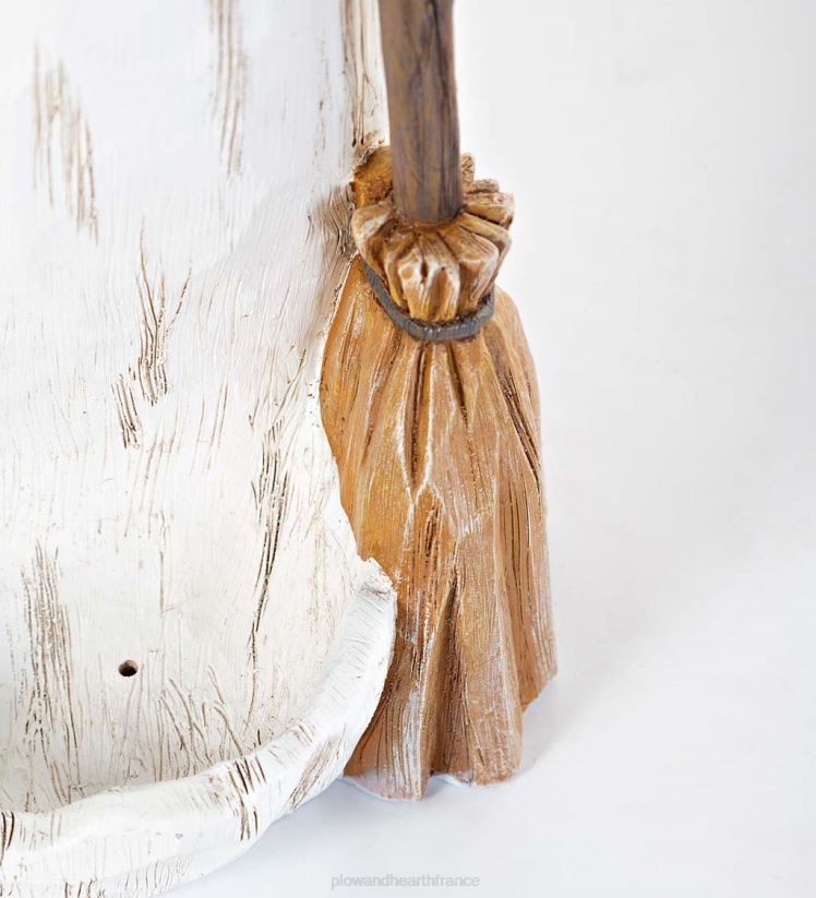 Plow & Hearth cour et jardin statue de mangeoire à oiseaux en forme de bonhomme de neige toutes saisons 0BNZ119