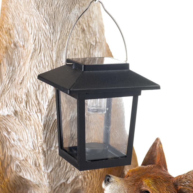 Plow & Hearth cour et jardin statue solaire cerf et amis 0BNZ77