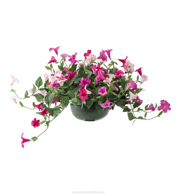 Plow & Hearth cour et jardin faux pétunia pour urne - rose 0BNZ999