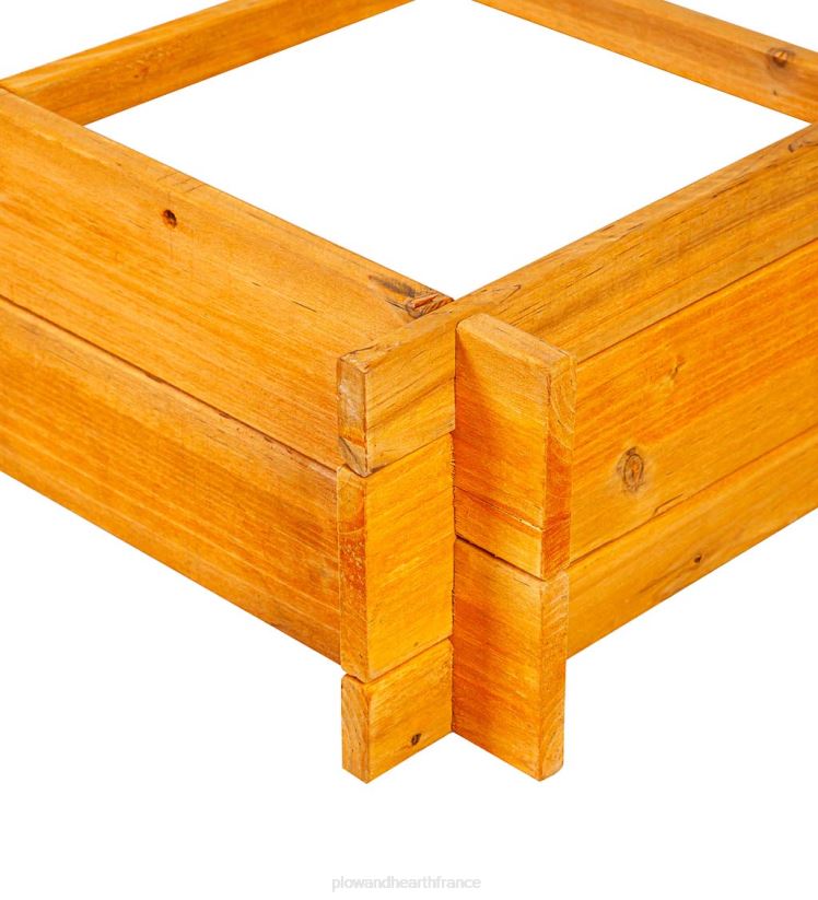 Plow & Hearth cour et jardin lit de jardin surélevé en bois 0BNZ1000