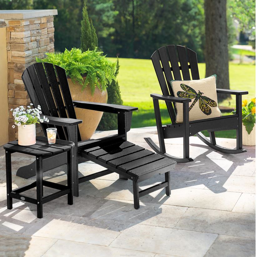 Plow & Hearth cour et jardin meubles Adirondack en polywood 0BNZ679