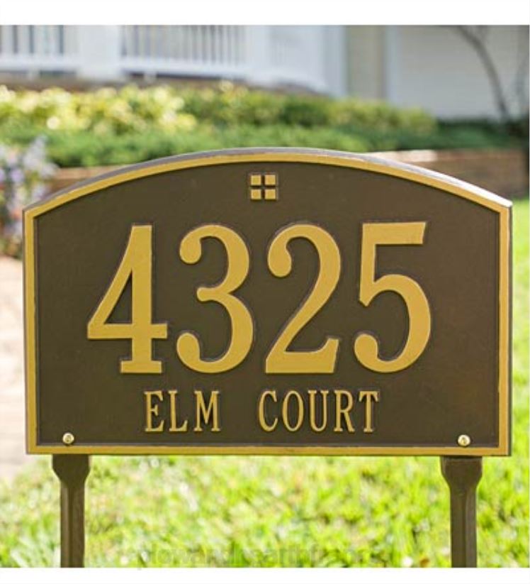 Plow & Hearth cour et jardin plaque du cap charles 0BNZ719