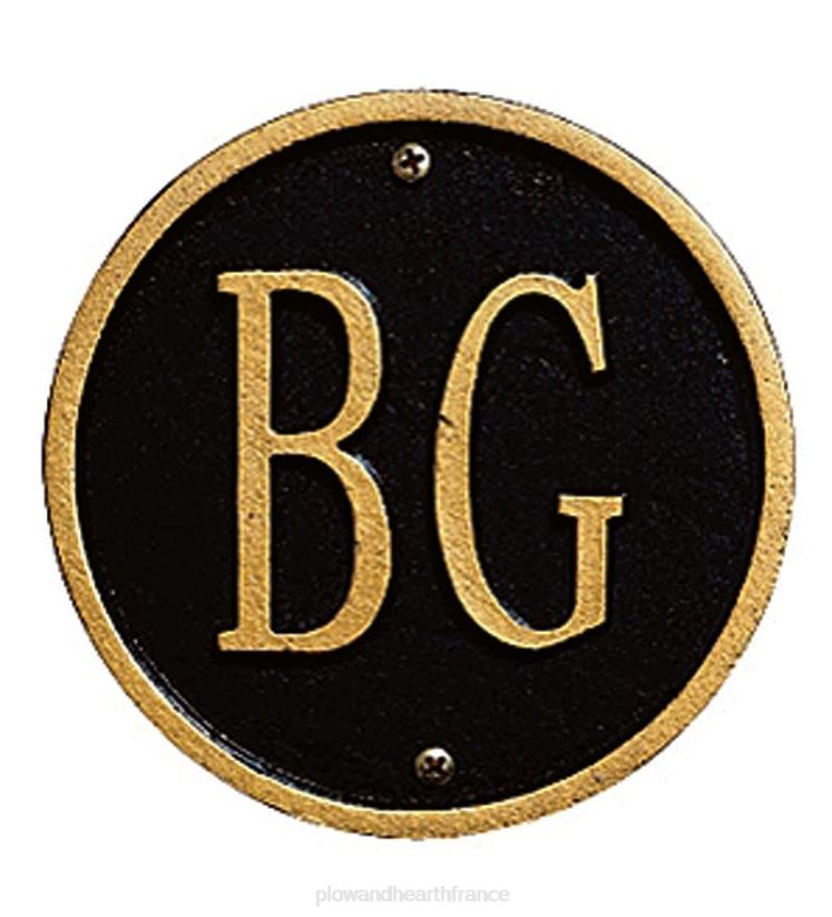 Plow & Hearth cour et jardin plaques d'adresse 0BNZ716