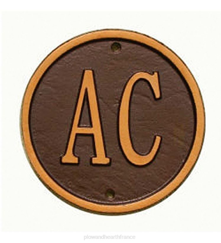 Plow & Hearth cour et jardin plaques d'adresse 0BNZ716