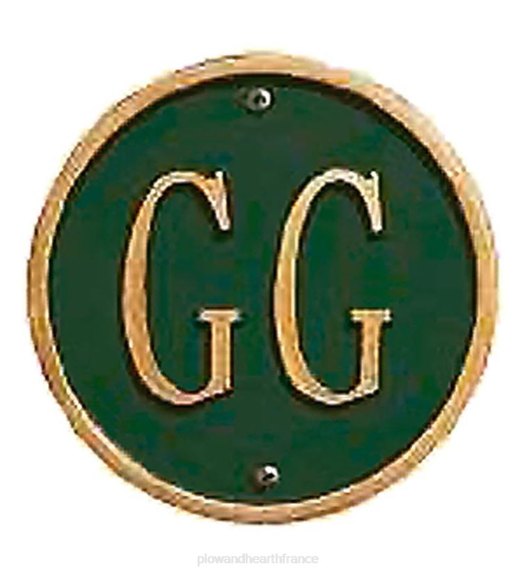 Plow & Hearth cour et jardin plaques d'adresse 0BNZ716